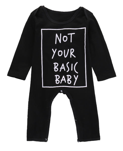 Not Your Basic Baby Romper