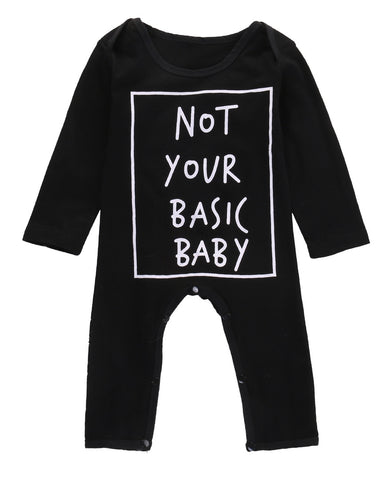 Not Your Basic Baby Romper