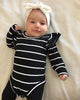 Striped Black Romper