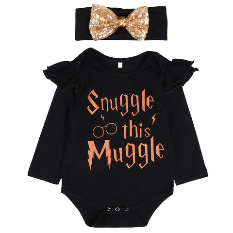 Harry Potter Snuggle This Muggle Romper