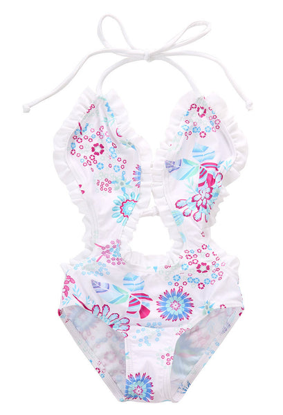 Summer Bikini Floral Romper