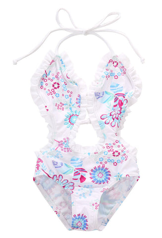 Summer Bikini Floral Romper