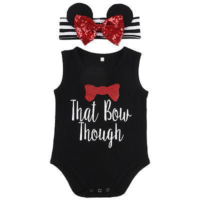 That Bow Though Romper