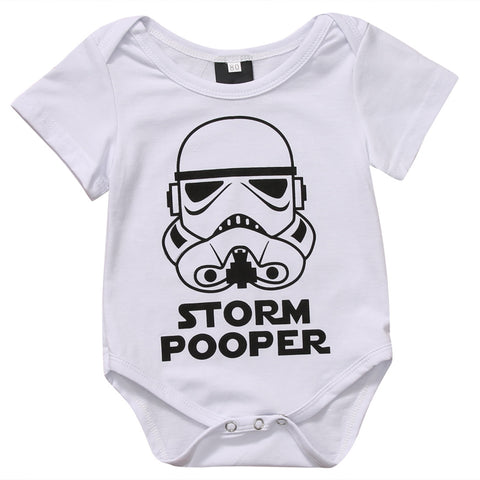 Storm Pooper Baby Romper