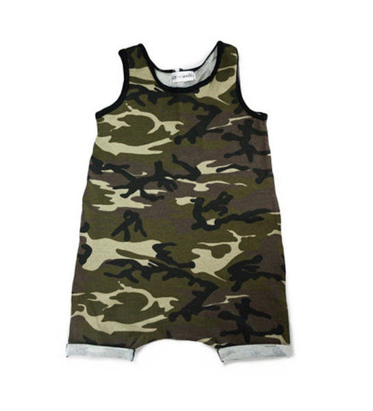 The Camo Playsuit Romper