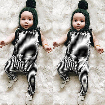 The Zebra Stripes Romper