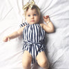 Zebra Striped Romper