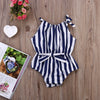 Zebra Striped Romper