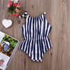 Zebra Striped Romper